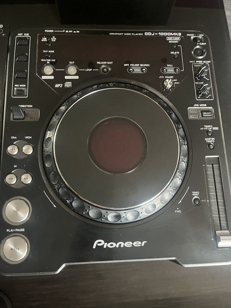 Pioneer CDJ-1000mk3 и Behringer DJX750