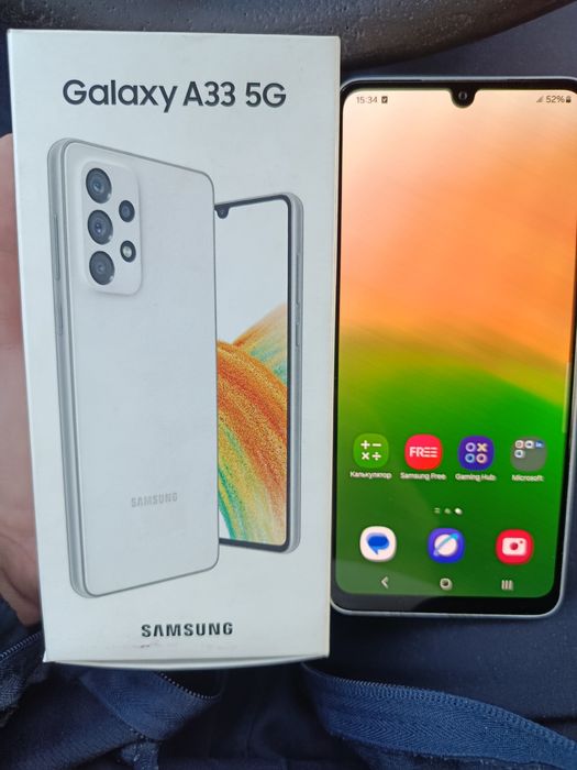 Самсунг А33 идеальный 128г
