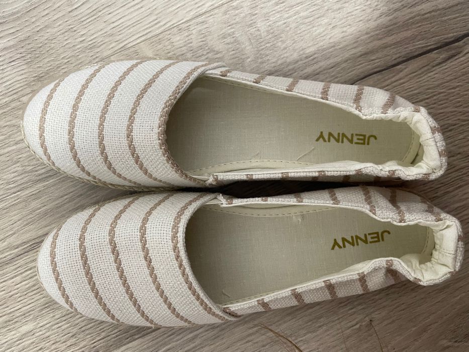 Espadrile noi, nepurtate, mărime 38