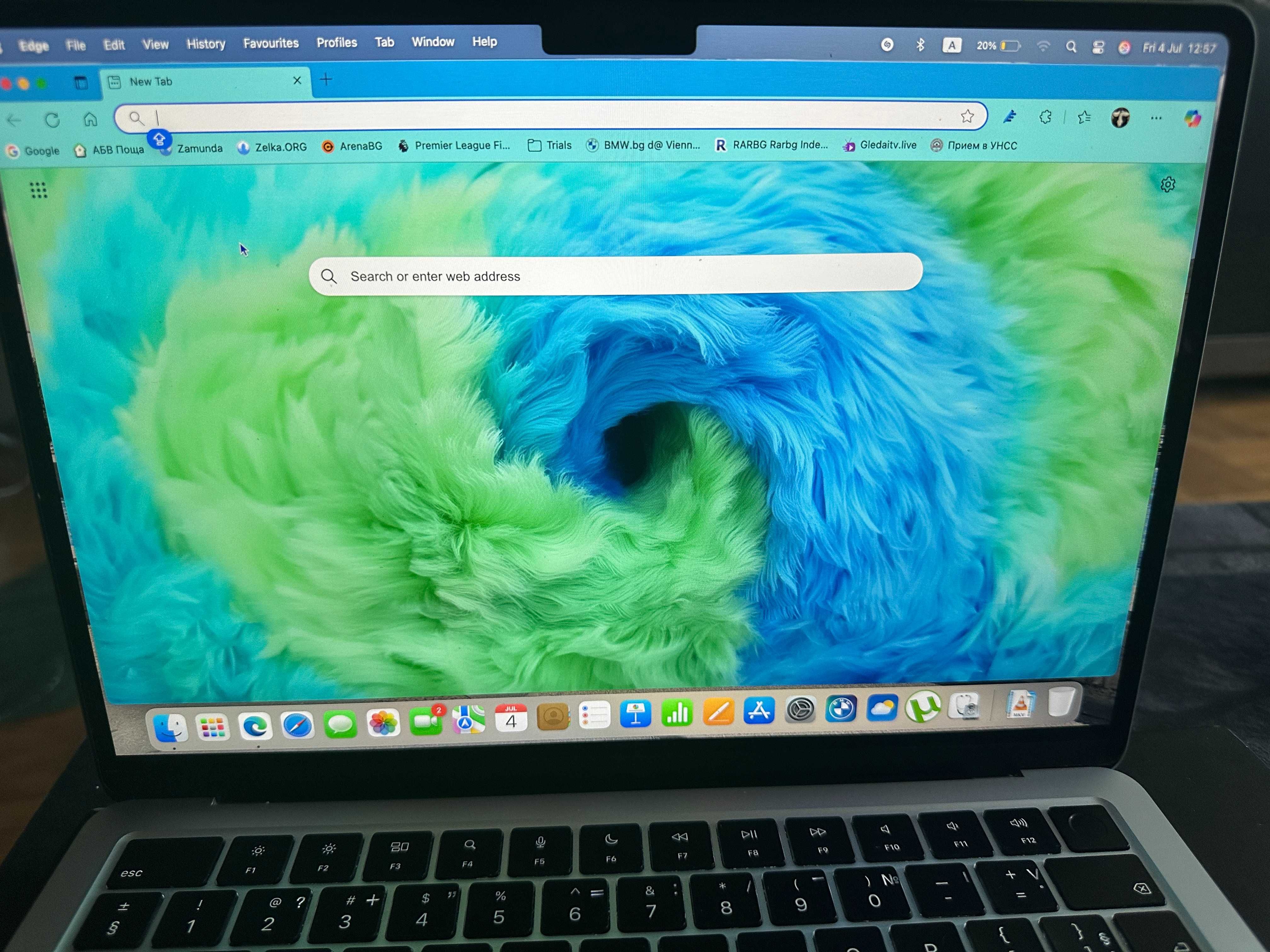 MacBook Air M2 512 GB SSD С лазерна кирилизация на клавиатурата.