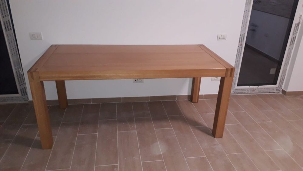 Vand masa din lemn masiv stejar dimensiune 180x88 cm