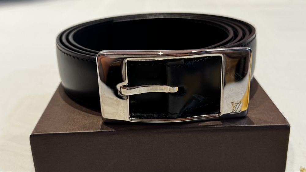 Curea piele Louis Vuitton autentica