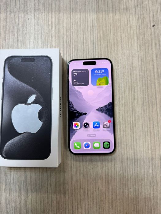 iPhone 15 Pro 128Gb Baterie 96% Full Box