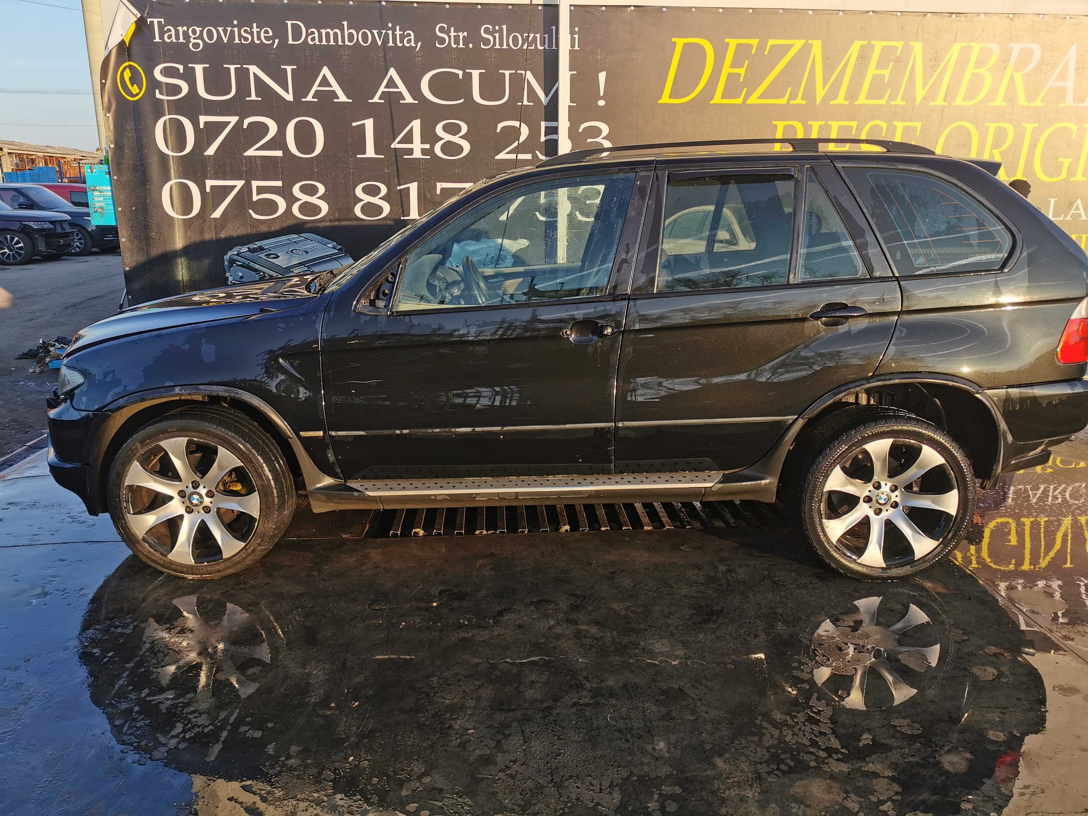 Dezmembrez bmw x5 e53 facelift/bara fata x5/capota x5/grup x5/aripa/