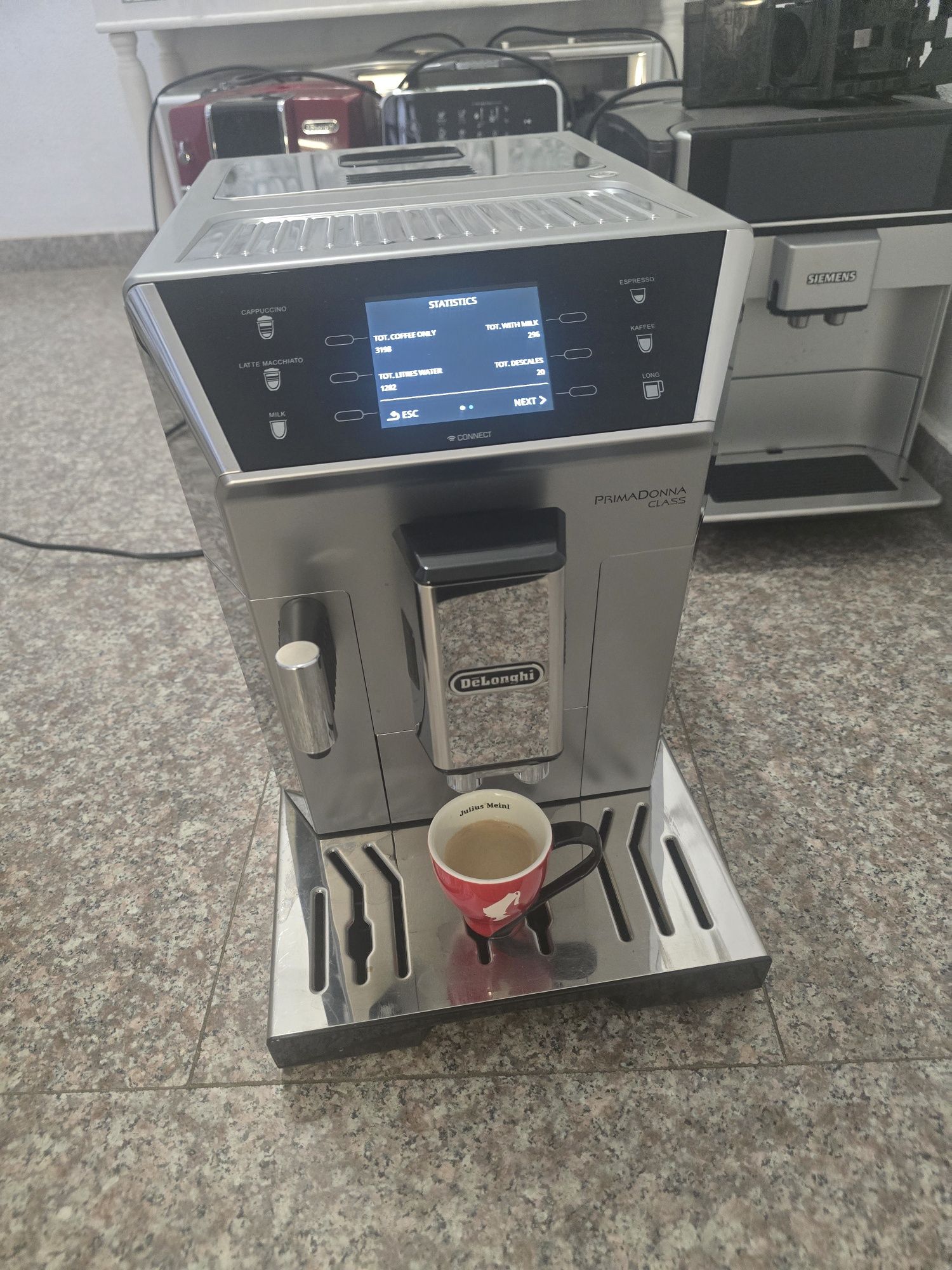 Кафемашина Delonghi Primadonna class