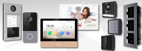 Установка камер. Установка домофон