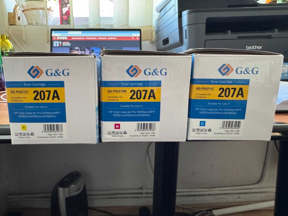 Toner HP 207 A (w2212a,w2213a,w2211a)