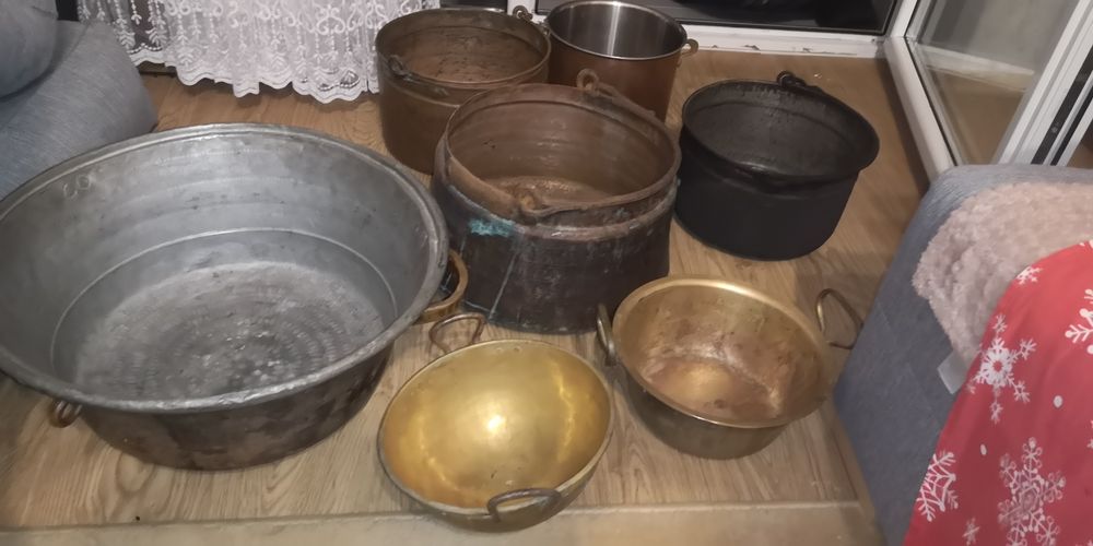 Ceaun, caldare, tuci cupru