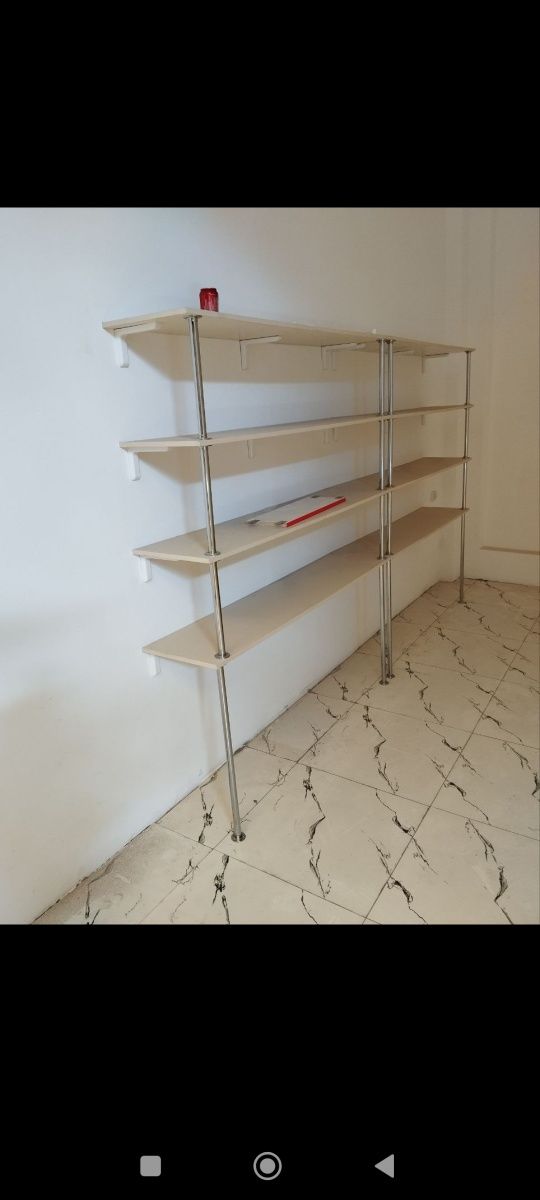 Полки для магазинов настенные