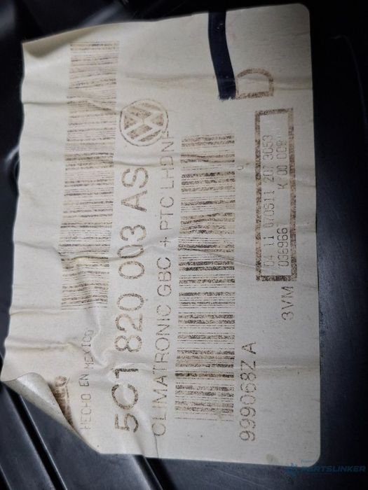 Carcasa aeroterma VOLKSWAGEN JETTA IV 162, 163, AV3, AV2 2012 1.6 TDI CAYC 77KW|105HP 2012