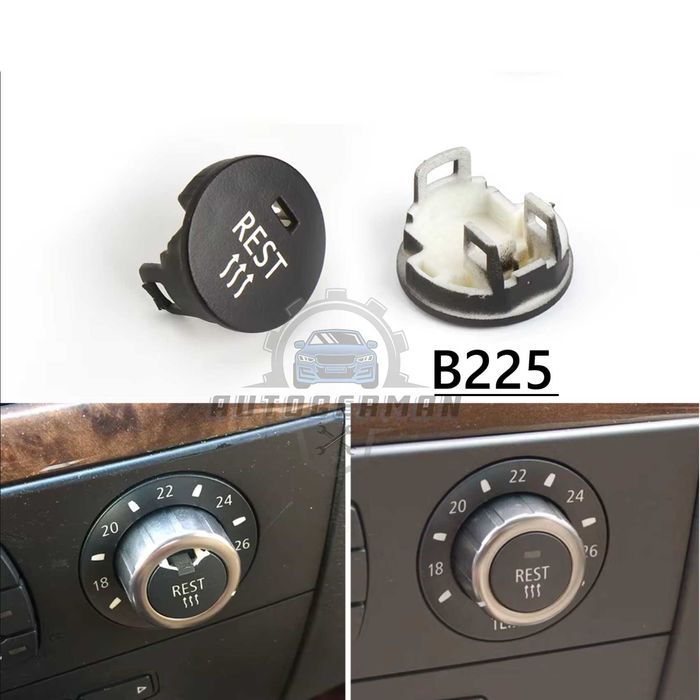 Бутон БМВ е60 REST за климатика на парното е61 BMW климатроник седан