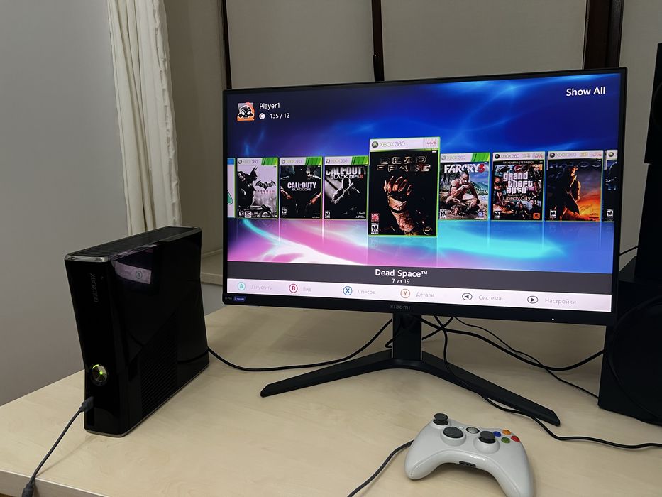 Кастомный Xbox 360 Slim RGH | SSD | Полностью Обслужен | ТОП Игры