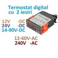 Termostat digital STC1000, Controler temperatura + senzor, -50 /+99°C