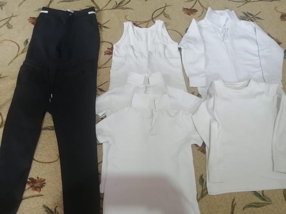 Продам срочно школьные вещи на рост 116 next, zara
