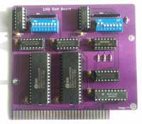 РАМ памет за Правец 16 , дъно ИМКО4, 640K + UMB RAM - 8-bit ISA