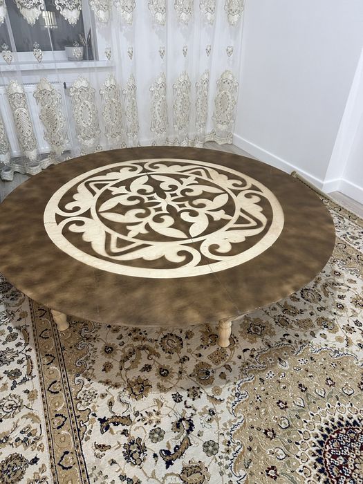 Жер стол трансформер 2 в 1;   150см ;  12 адамдық