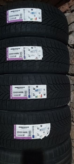 Гуми  NEXEN зимни. 4броя   225/45/18
