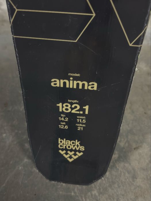 Schiuri freeride Black Crows Anima 11.5 legaturi Salomon Shift