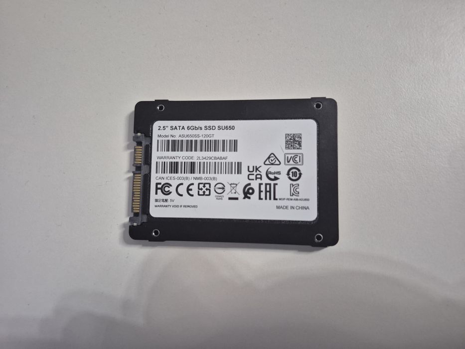 SSD A-Data 120gb 100% sentinel garantie
