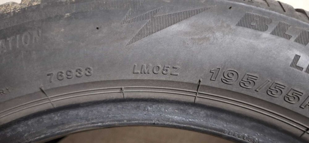 4 броя Зимни Премиум Гуми Bridgestone Blizzak LM005 195/55/16 91H