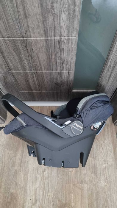 Scoica / scaun auto Peg Perego Primo Viaggio SL, 0-13 kg, Gri/Marine