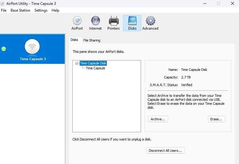 Apple AirPort Time Capsule 3TB Router + NAS A1470 Stare excelenta