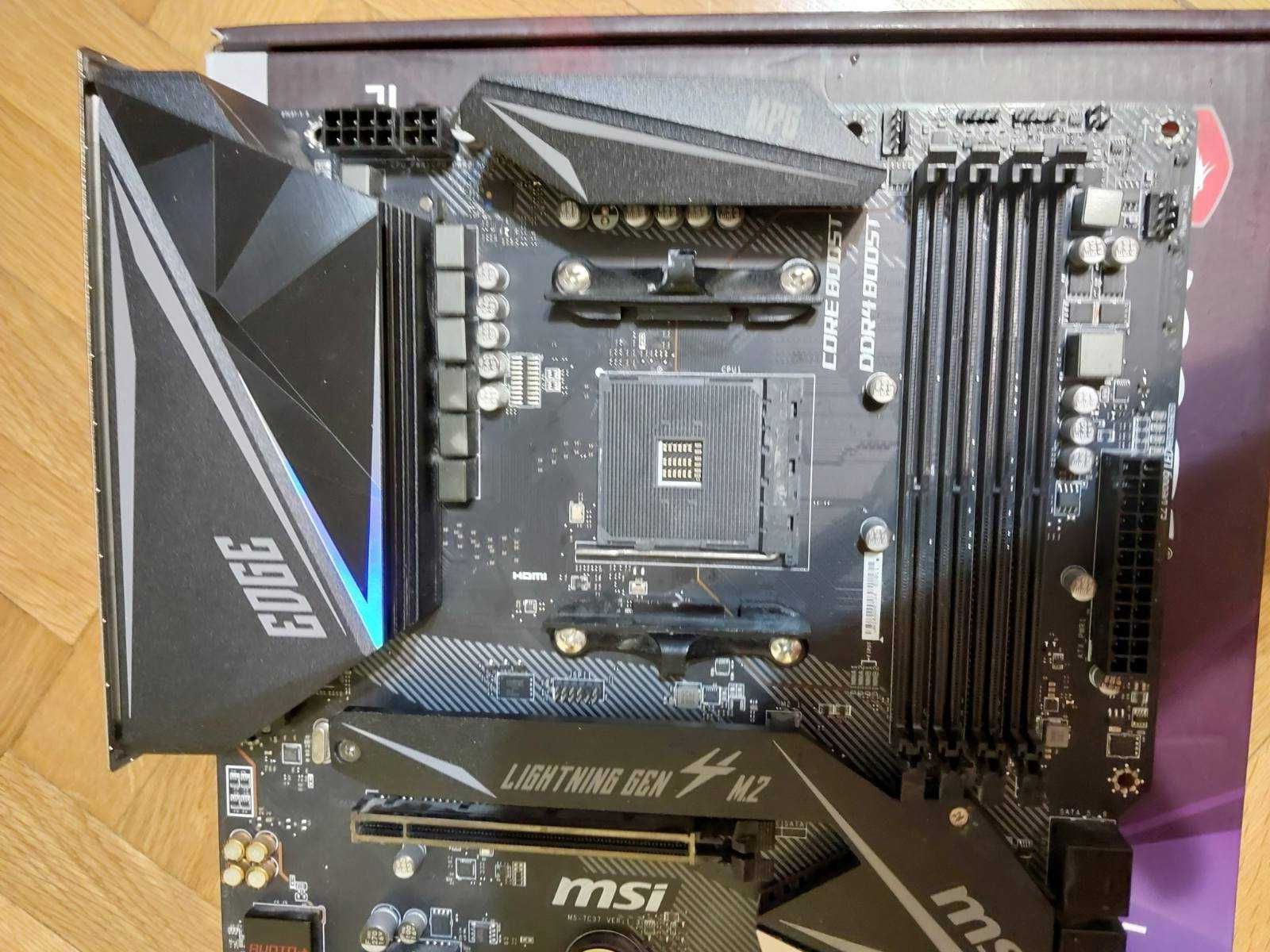 Ryzen 7 5800X + MSI MPG X570 Gaming Edge Wi-Fi, AM4