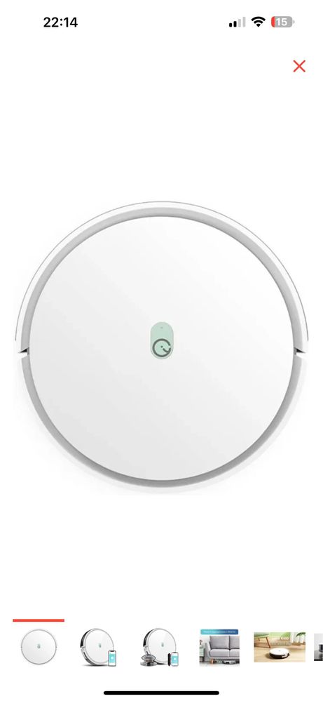 Робот-пылесос Yeedi K650 белый