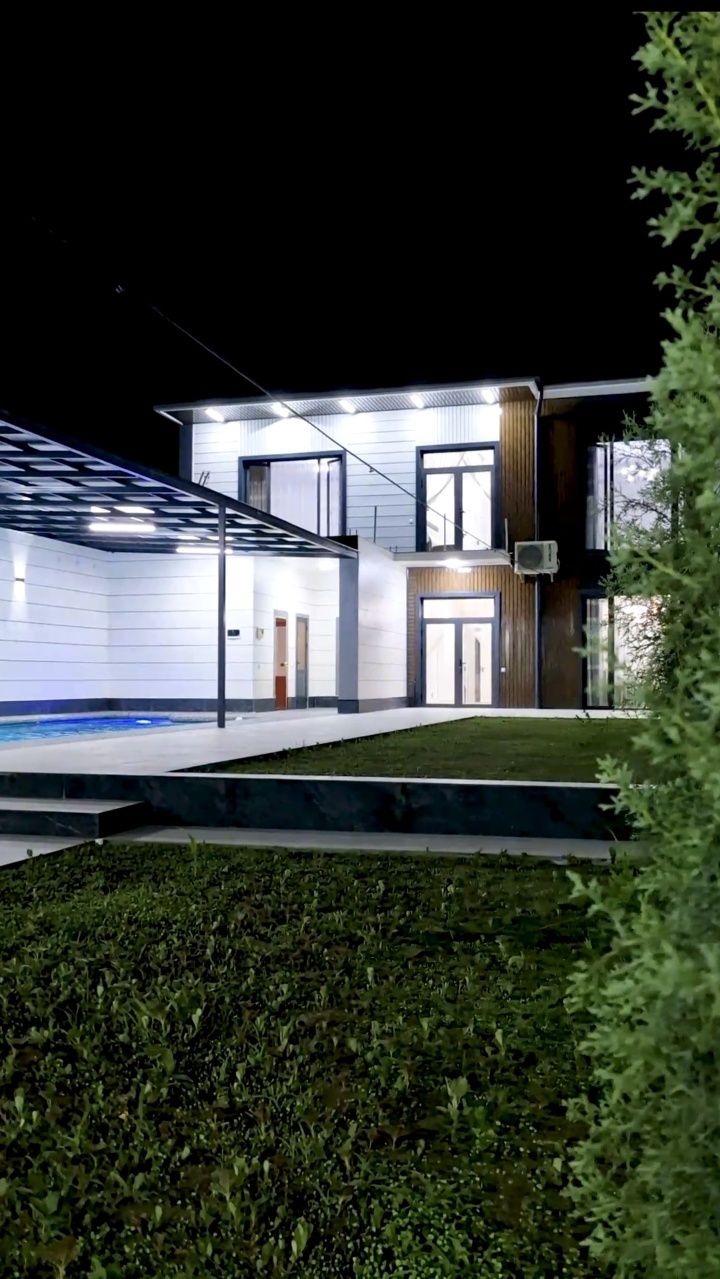 Dacha. Дача. Новая. Своя. Обогрев бассейн.24/7. Оила ва улфатларга.