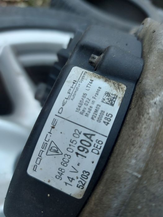 Алтернатор ( генератор ) Порше Кайен С / Porsche Cayenne S 4.5