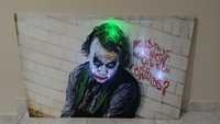 Светеща картина с LED осветление - Joker 3
