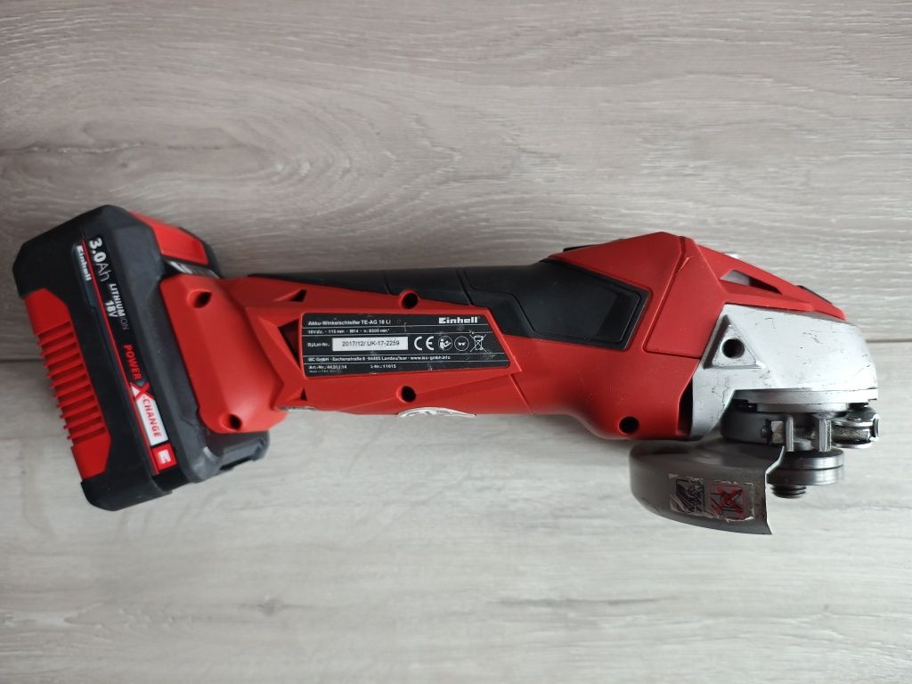 Einhell TE-AG 18 LI flex cu baterie
