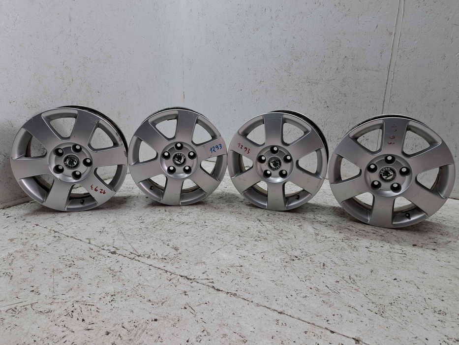 Set jante aliaj Skoda Octavia 2 (1Z3) [Fabr 2004-2013] 5X112 / R15 / 6