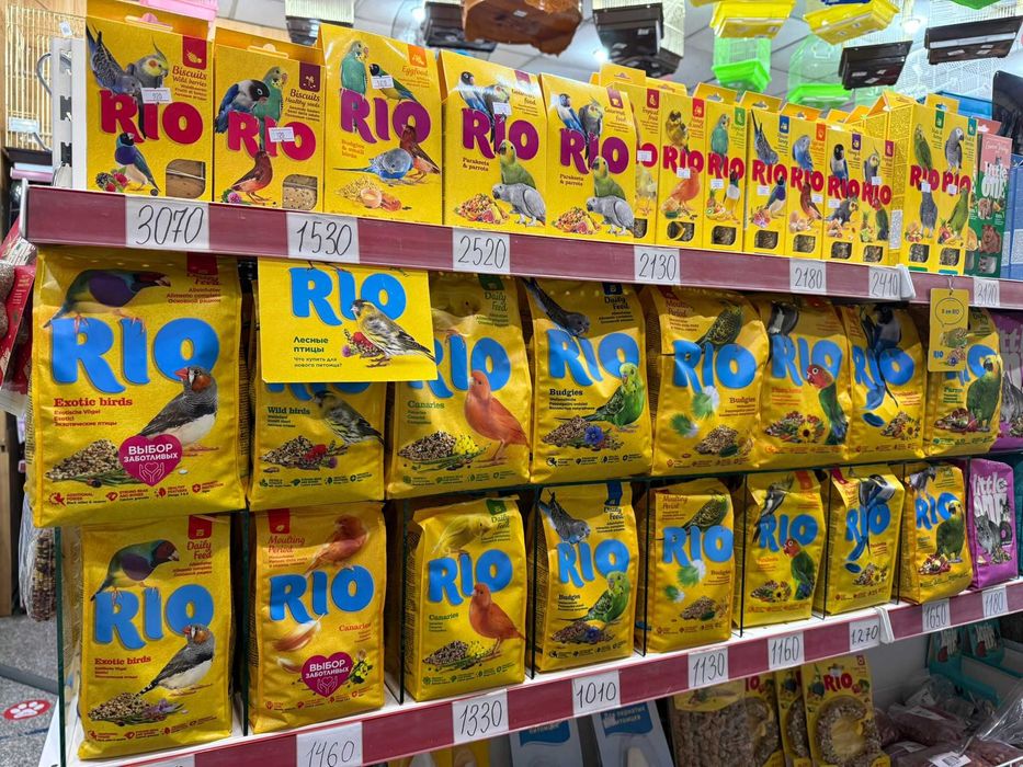 Корма RIO и Little One — от 1000 тг!