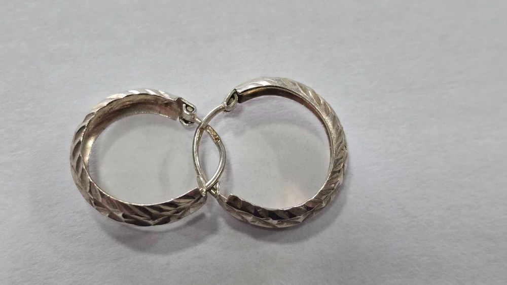 Сребърни обеци 925