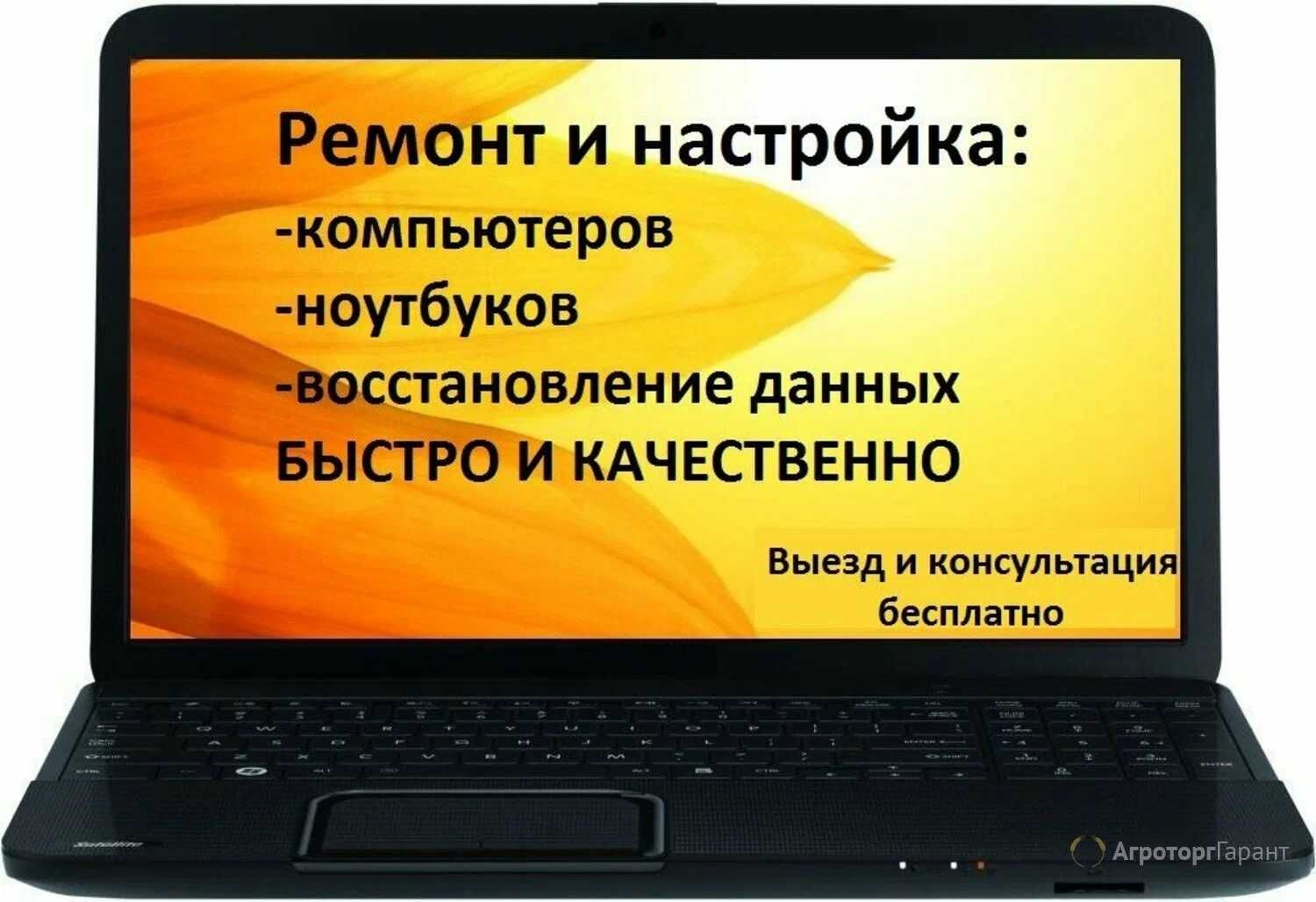 Ремонт компьютеров и ноутбуков. Апгрейд. Восстановление информации.