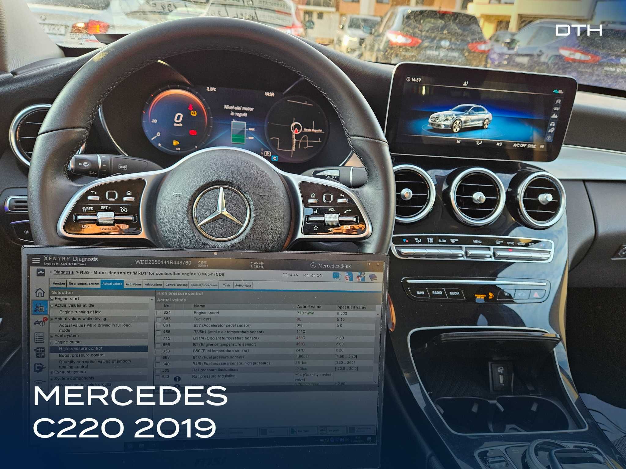 Diagnoza tester auto dedicat Mercedes Benz | Smart | AMG