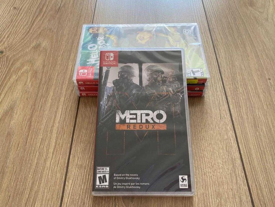 Новый Metro 2033 Redux Nintendo Switch/Метро 2033 Возвращение Нинтендо