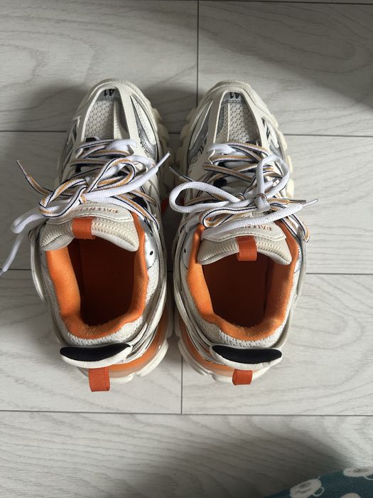 Balenciaga Track White/Orange Size 41
