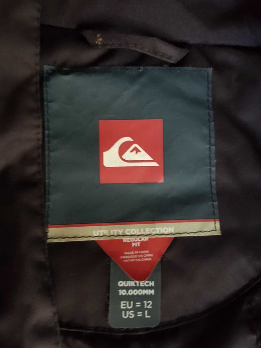 Ски и сноуборд яке Quiksilver Mission Print Jnr