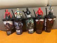 Figurine/pahare Starwars si Justice League