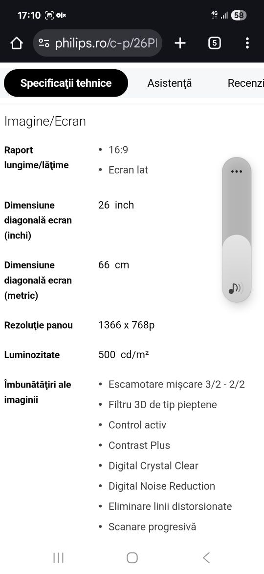 Tv Lcd 66cm philips