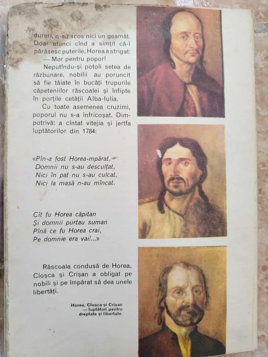 Vând manual Istoria patriei 1975