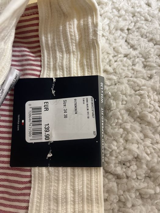 pantaloni tommy hilfiger