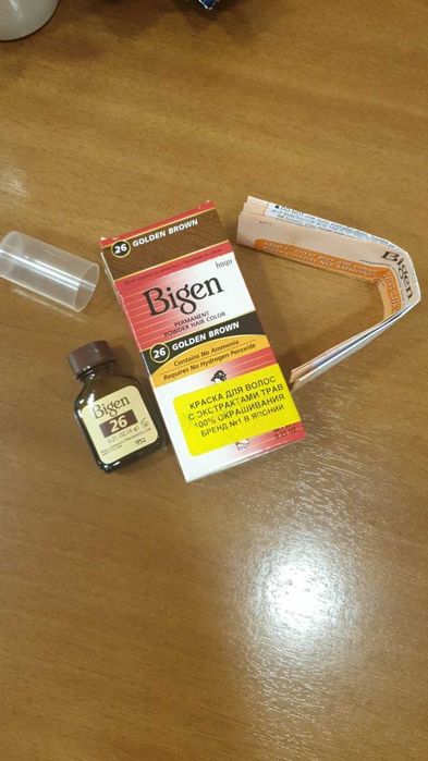 Японская краска порошок для волос