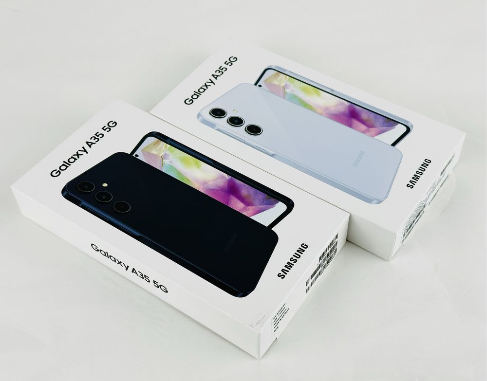 НОВ! Samsung Galaxy A35 5G 128GB 6RAM Navi / Ice Blue / Lilac