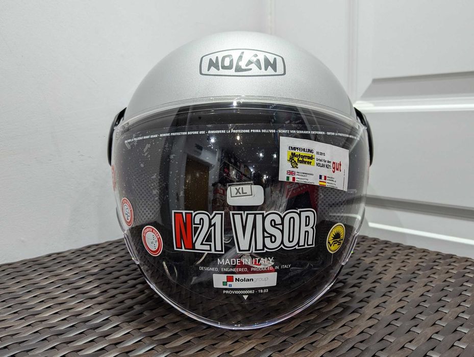 Casca moto Nolan N21 Visor, marime XL - ochelari de soare, open face