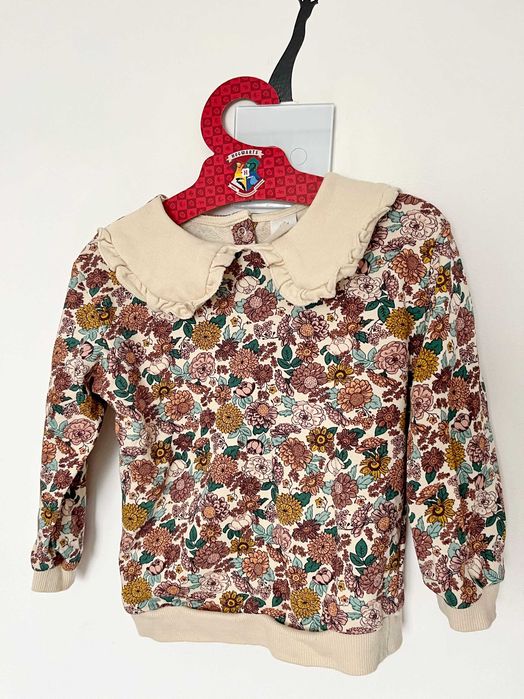 Bluza imprimeu flori copil