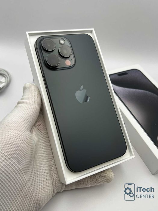 iPhone 15 Pro MAX, 256GB, Black Titanium, КАТО НОВ, 1г. ГАРАНЦИЯ!