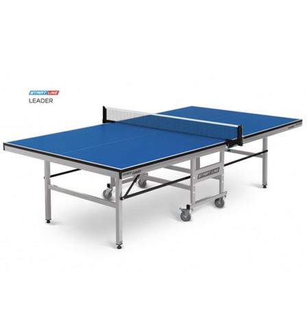 Теннисный стол Start Line Leader 22 мм, BLUE Сетка в подаро